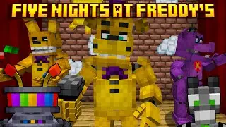 THIS MINECRAFT FNAF MOD GOT A GOLDEN UPDATE! (Fazcraft Mod Showcase)