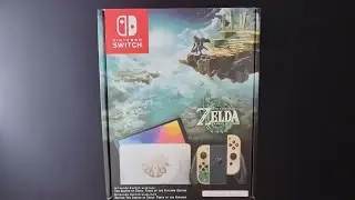 *ASMR* The Legend Of Zelda - Tears Of The Kingdom OLED Switch