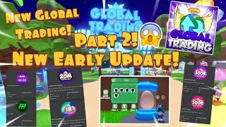 {Roblox Science Simulator} New Global Trading Update Early New Egg UI And New Badges And More!!!