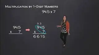 Decimals - Multiplication: Multiplying by 1-Digit Numbers