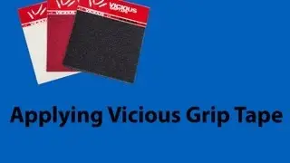 Applying Vicious Grip Tape on my Arbor Catalyst (Time Lapse)