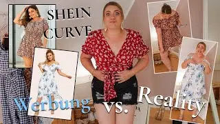 LIVE Try On Haul SheIn Curve - Werbung vs. Reality 🙈 Gr. 44/46 | Missesviolet 💜