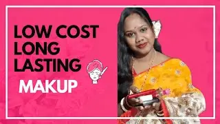 কম খরচে সরস্বতী পুজোর মেকআপ l Low Cost Long-lasting Makeup l
