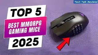 5 лучших игровых мышей для MMORPG 2025 года: точность и производительность
