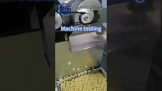 Cheese puffs ball making machine