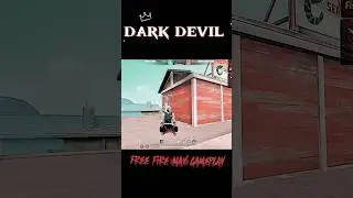 new short FF gameplay dark devil gamer 👿💀💯 #shorts #ffshorts #gaming