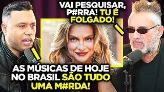FICOU CLIM&Atilde;O! REGIS TADEU HUMILHA J&Uacute;NIOR AO VIVO FALANDO SOBRE AS M&Uacute;SICAS ATUAIS NO BRASIL!