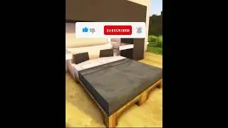 Tuto minecraft build lit moderne