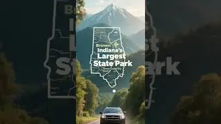 Indiana&rsquo;s Autumn Secret 🍁 | Exploring Brown County State Park  #facts #english #travel