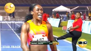 Rushell Clayton Takes Women 400m Hurdles Finals | Jamaica National Trials
