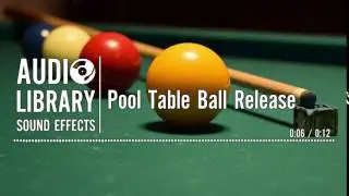 Pool Table Ball Release - Sound Effect