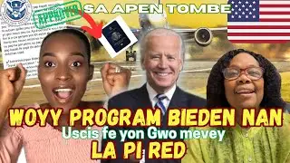 12 Janvier 2025 Program Bieden nan ap macher😳Uscis voyer anpil konfimasyon bay Lis Beneficier sa yo