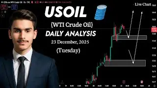 USOil Daily Analysis | Crude Oil Today Price Prediction | Today Buy/Sell & Key Levels 23 Dec, 2025