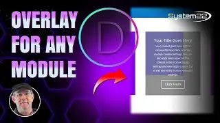 Divi Theme Create An OVERLAY For Any Module 👍