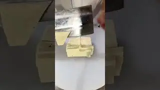 The top master cuts tofu cubes in seconds, #Masterclass
