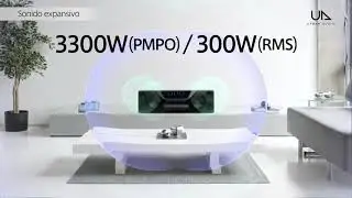 Equipo de Audio Panasonic SC-UA3, 300 Watts RMS, Bluetooth, CD, USB, entrada optico y karaoke.