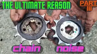 TVS Apache RTR 200 4v Chain Noise due to Drive Chain Sprocket