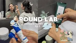 Skincare Review Series Ep.3 💌 I Tried Round Lab bestsellers | K-Beauty Must Haves