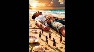 A GIANT MAN CAPTURED SA TABING DAGAT...