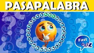 DESAFÍO PASAPALABRA 🧠 Fast Quiz 2024 ¿Puedes ADIVINAR todas las palabras?🏆🔥