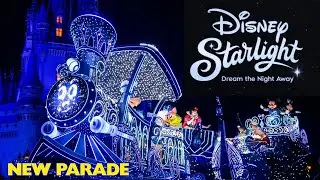 LIVE: ✨New Disney Starlight Parade✨ at Magic Kingdom | Walt Disney World