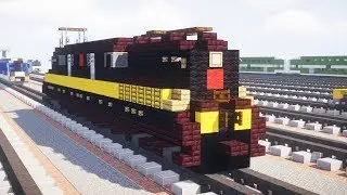 Minecraft PRR GG1 Electric Locomotive Tutorial