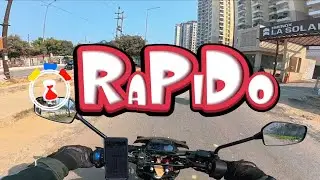 Rapido bike taxi job | One day with rapido #rapido @RapidoDelhibiketaxi 