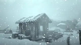 DEADLY SNOW STORM Ambience &ndash; Raging Blizzard Sounds for Sleeping & Deep Winter Sounds