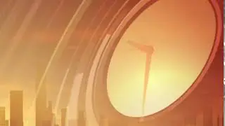 Background Overlay Business Time Clock Loop FULL HD
