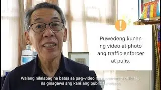 Pulis at traffic enforcer, pwede bang picturan? Alamin! | #LegalHelpdesk