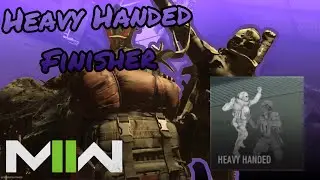 Heavy Handed Finishing Move (NIKTO&rsquo;S FINISHER) | Modern Warfare II | Season 4