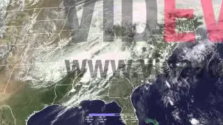 Free Stock Video Footage - USA Weather Satellite View 1080p HD .mov
