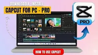 Download Capcut pro for pc ( Free ) and  export problem  solution 