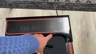 Compact Armless Treadmill |Space-Saving Design for Home & Office | Quiet Under-Desk Walking Pad
