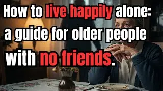 How to Live Happily Alone After 60: A Guide for Older Adults With No Friends or Family!