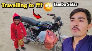 Traveling To ?😵 || itna Lamba Safar Choti Bachi Ke Sath 😳 || Nika Veer 