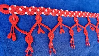 New macrame Toran full tutorial/ Step by step macrame Toran making tutorial