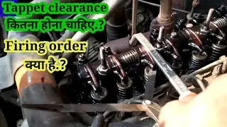Mahindra Bolero/Pickup Tappet settings/Tappet clearance