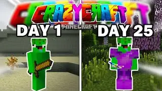 Surviving 100 Days In Crazy Craft - Part 1