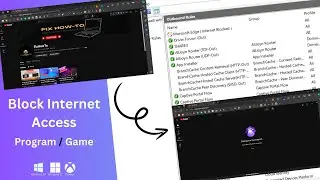 Block Internet Access of Program/Game using Firewall | Proof | Window 7/8/10/11 | Method 2024-2025