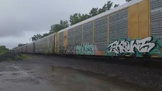 CSXT 911 Leads M264-29 With a Amazing Square Tag K5LAR35
