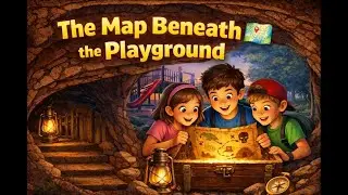 The Map Beneath the Playground 🗺️ | Learn English A1&ndash;C2 | Simple & Slow English Story