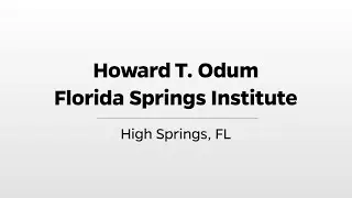 Florida Springs Institute - WUFT's Greater Good