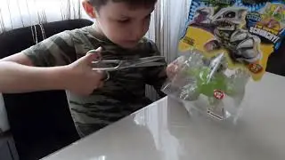 Распаковка Гуджитсу Goojitzu DINO-X-REY Terrack