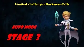 Lords mobile - LIMITED CHALLENGE : Darkness Calls (Stage 3) AUTO MODE