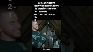 Top 5 meilleurs moments dans qui sera le dernier survivant 🤣 #inoxtag #michou