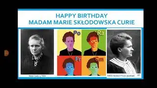 Birth Anniversary of Madam  Marie Curie. #radioactivity #nuclearpower #curie #nuclearscience