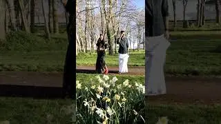 Mainaru vetti kitti |Trending song|viral dance| Saree love | Irish Mallu Girl|Irish Mallu Couple