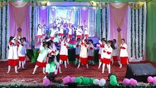 TRIBUTE TO DOCTORS BY CLASS 3 GIRLS ON ANNUAL DAY 2025