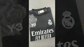2022/2023 Real Madrid Y3 Black Soccer Jersey #soccer #jersey #football